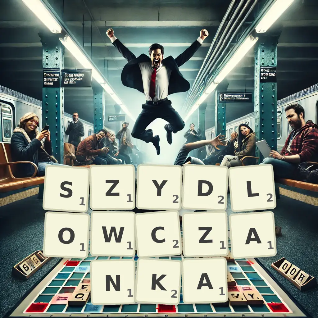 Słowa z liter SZYDŁOWCZANKĄ