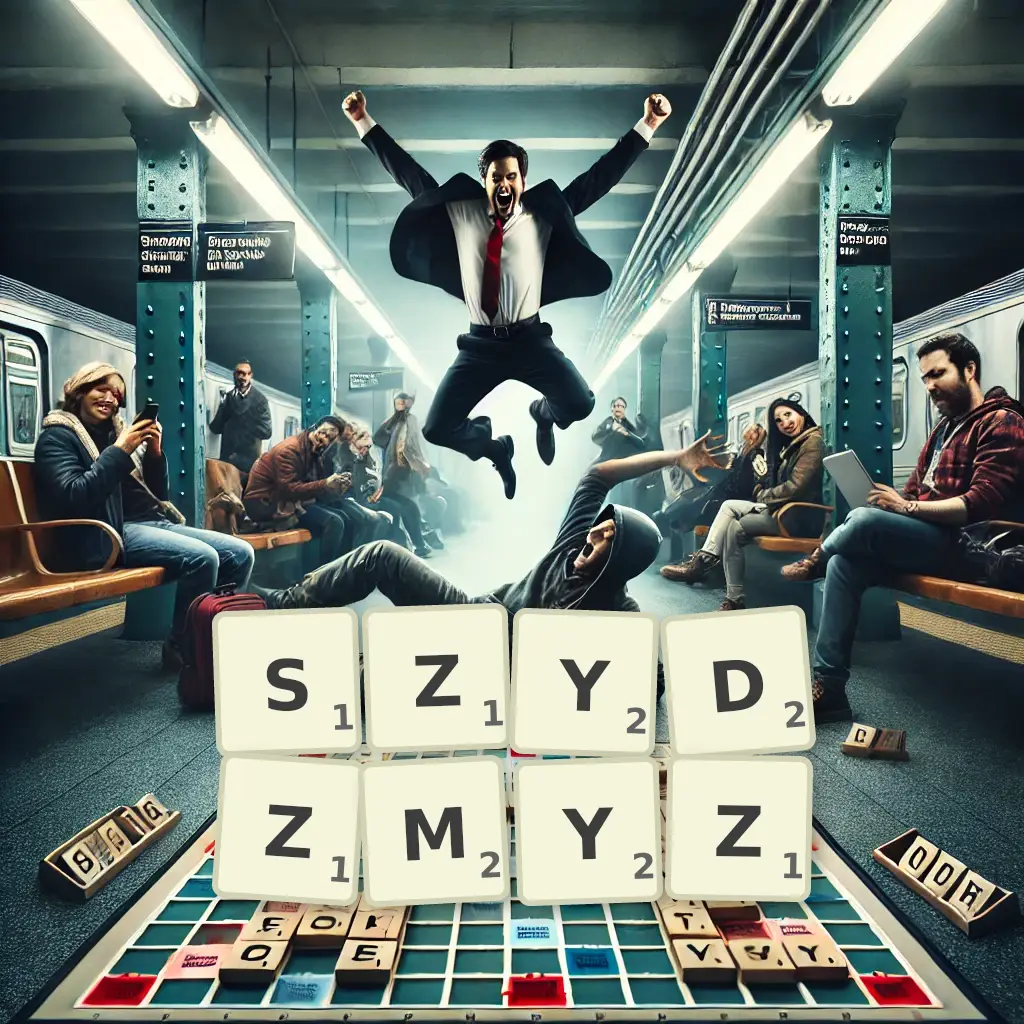 Słowa z liter SZYDŹMYŻ