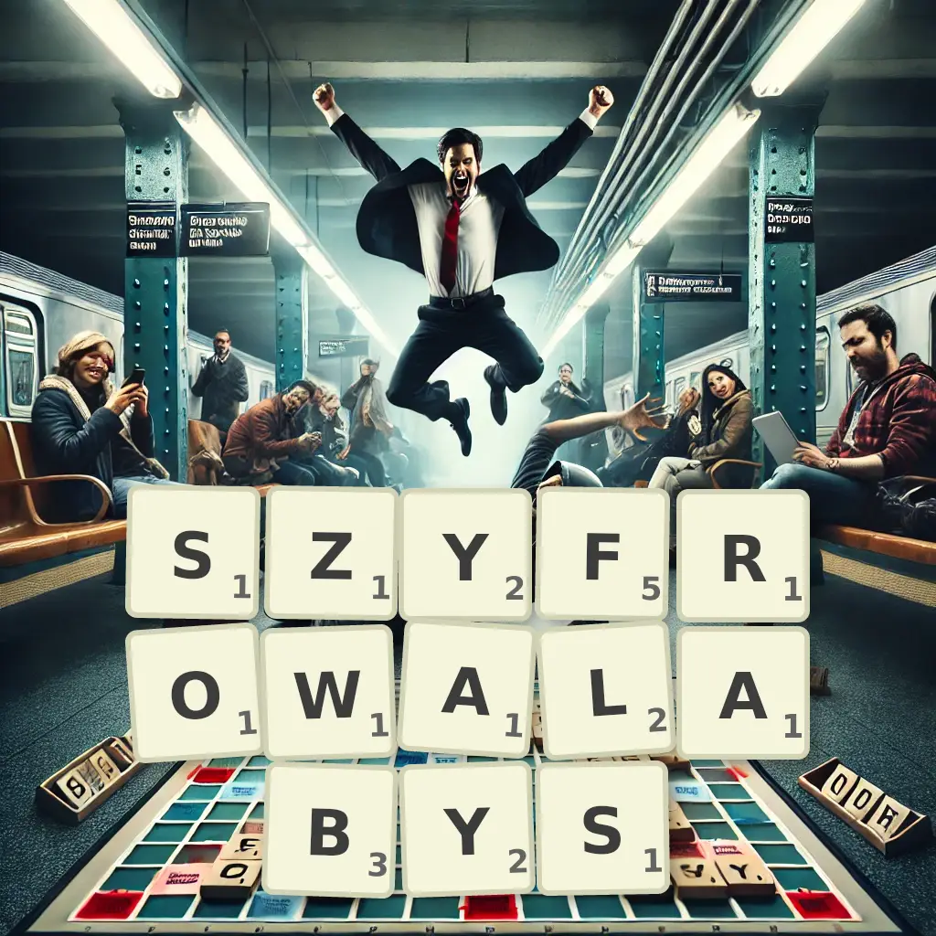 Słowa z liter SZYFROWAŁABYŚ