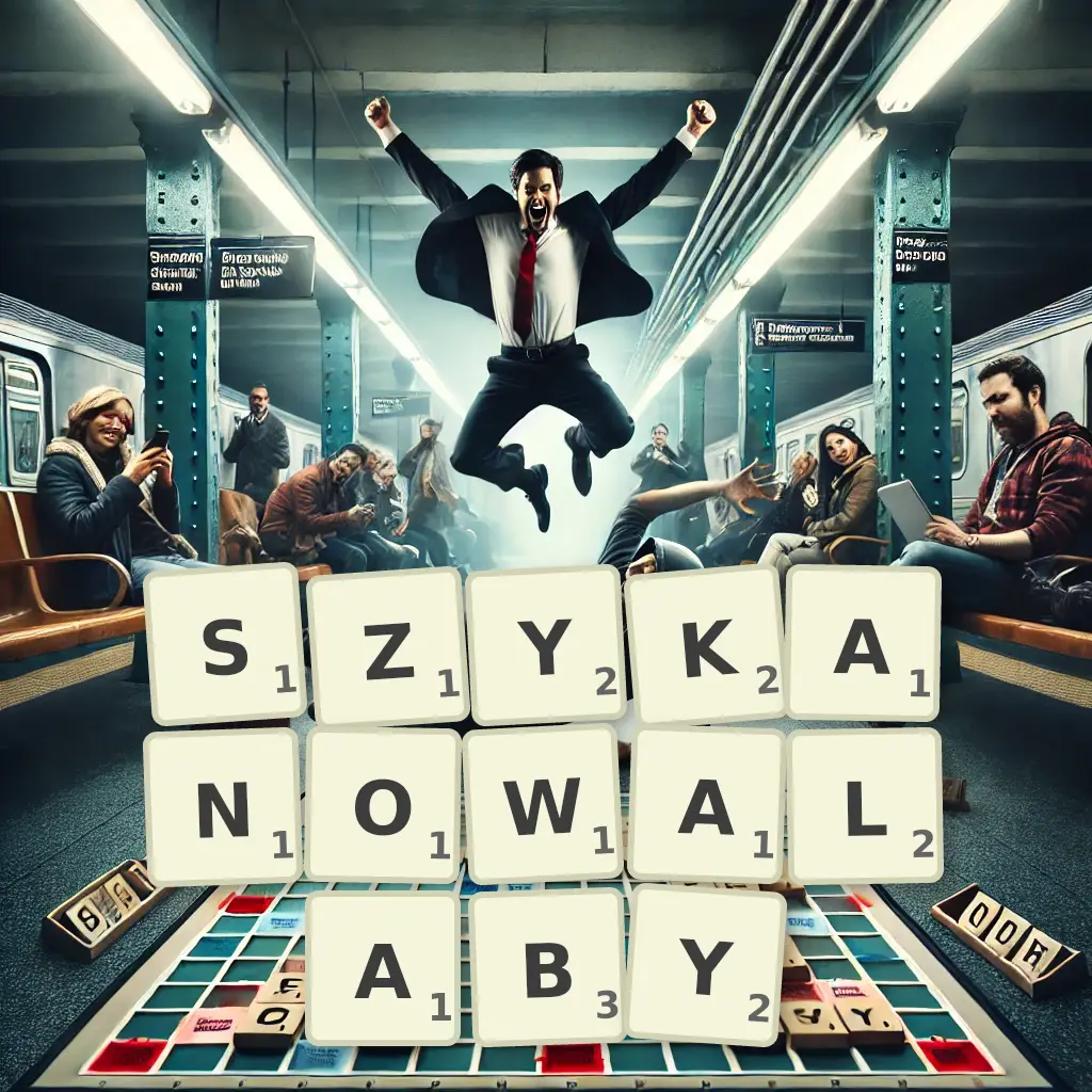 Słowa z liter SZYKANOWAŁABY