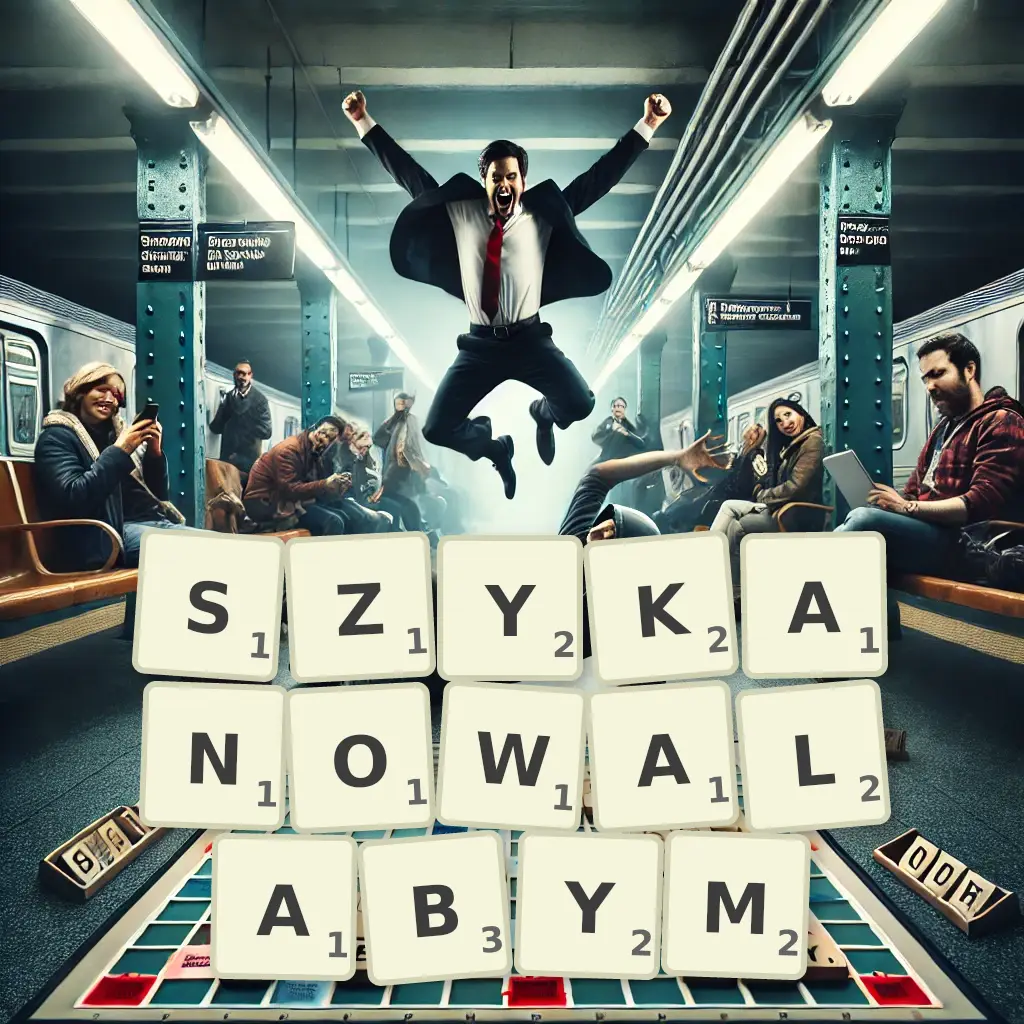 Słowa z liter SZYKANOWAŁABYM