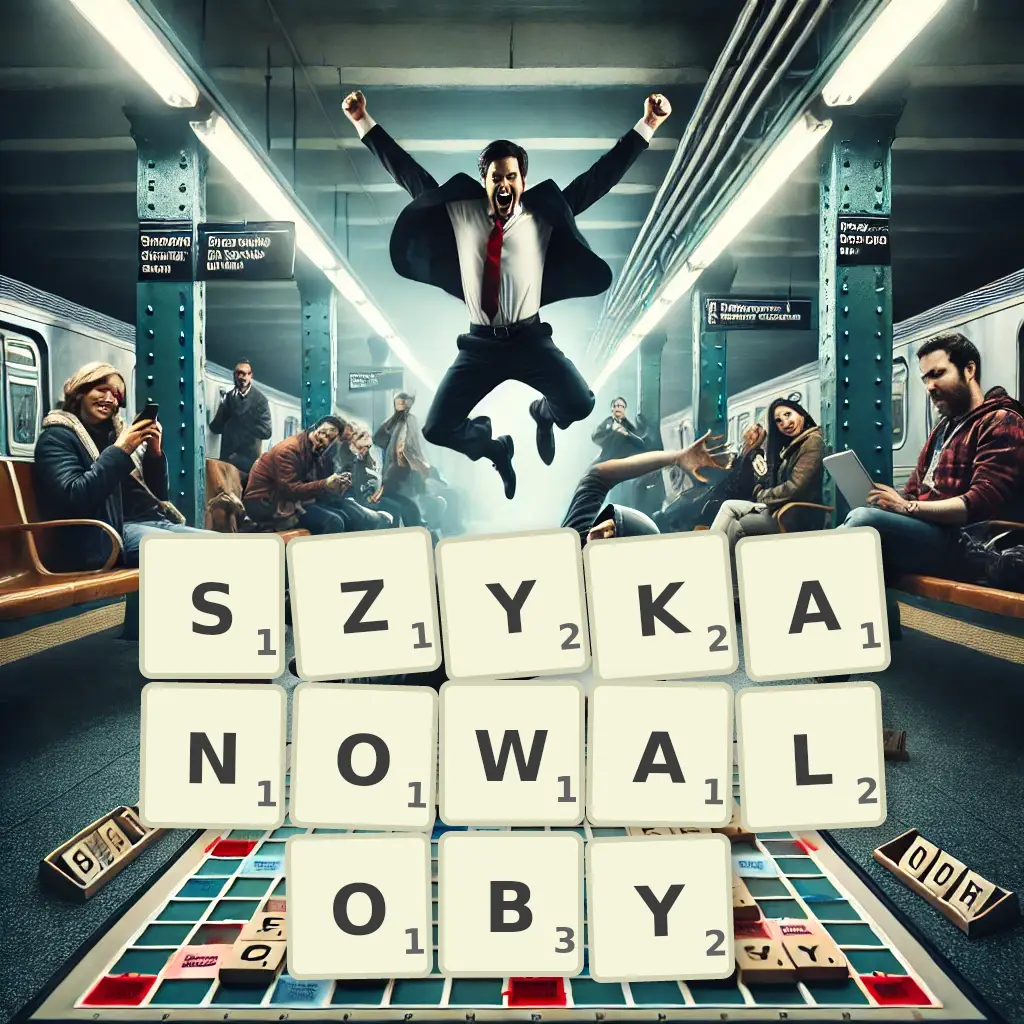 Słowa z liter SZYKANOWAŁOBY