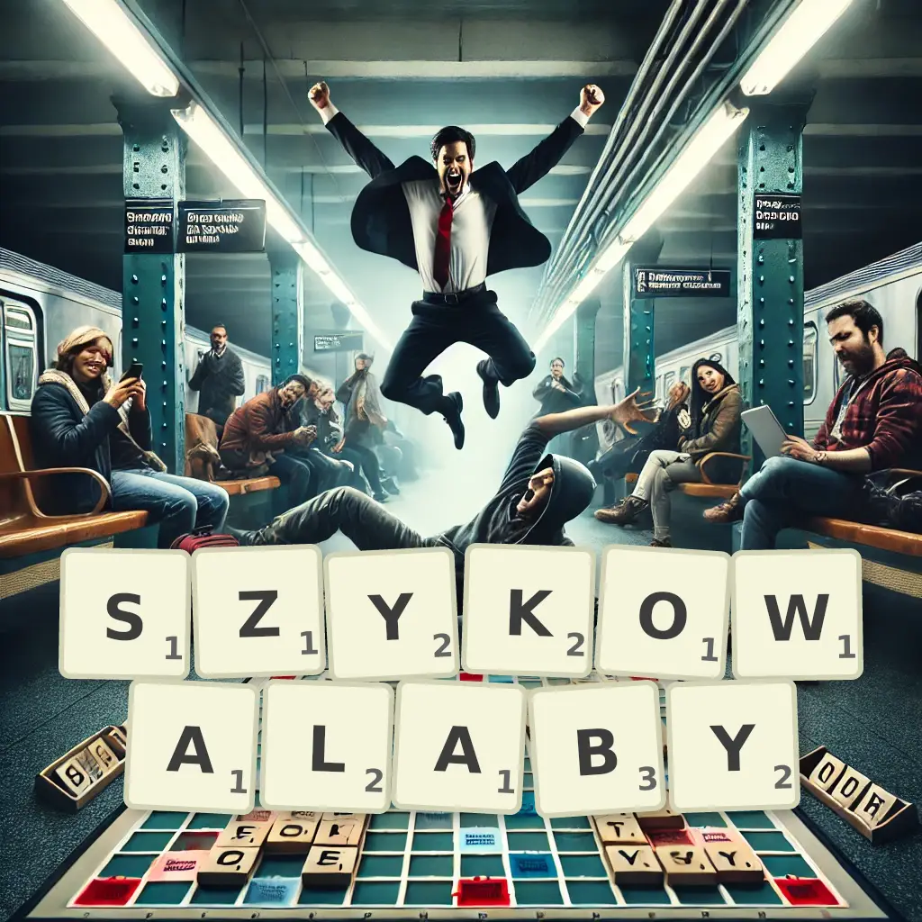 Słowa z liter SZYKOWAŁABY