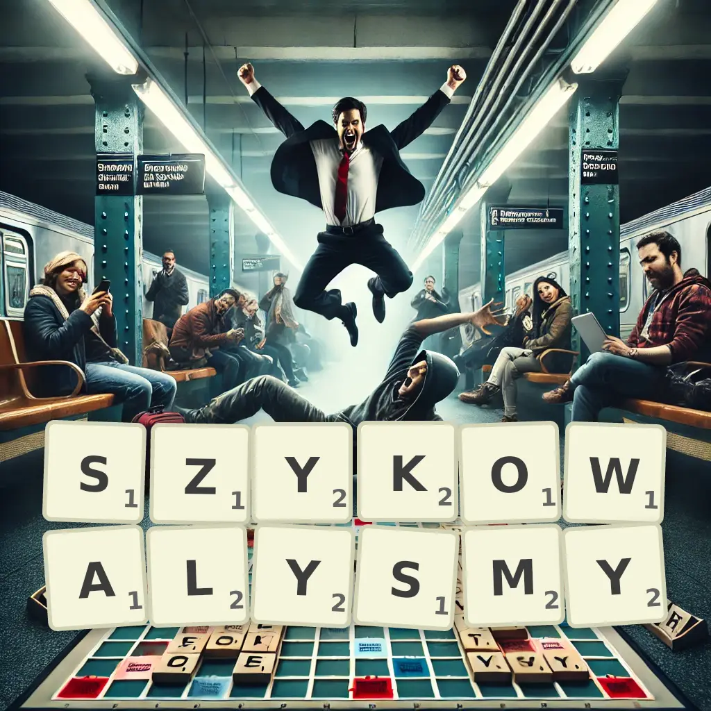 Słowa z liter SZYKOWAŁYŚMY