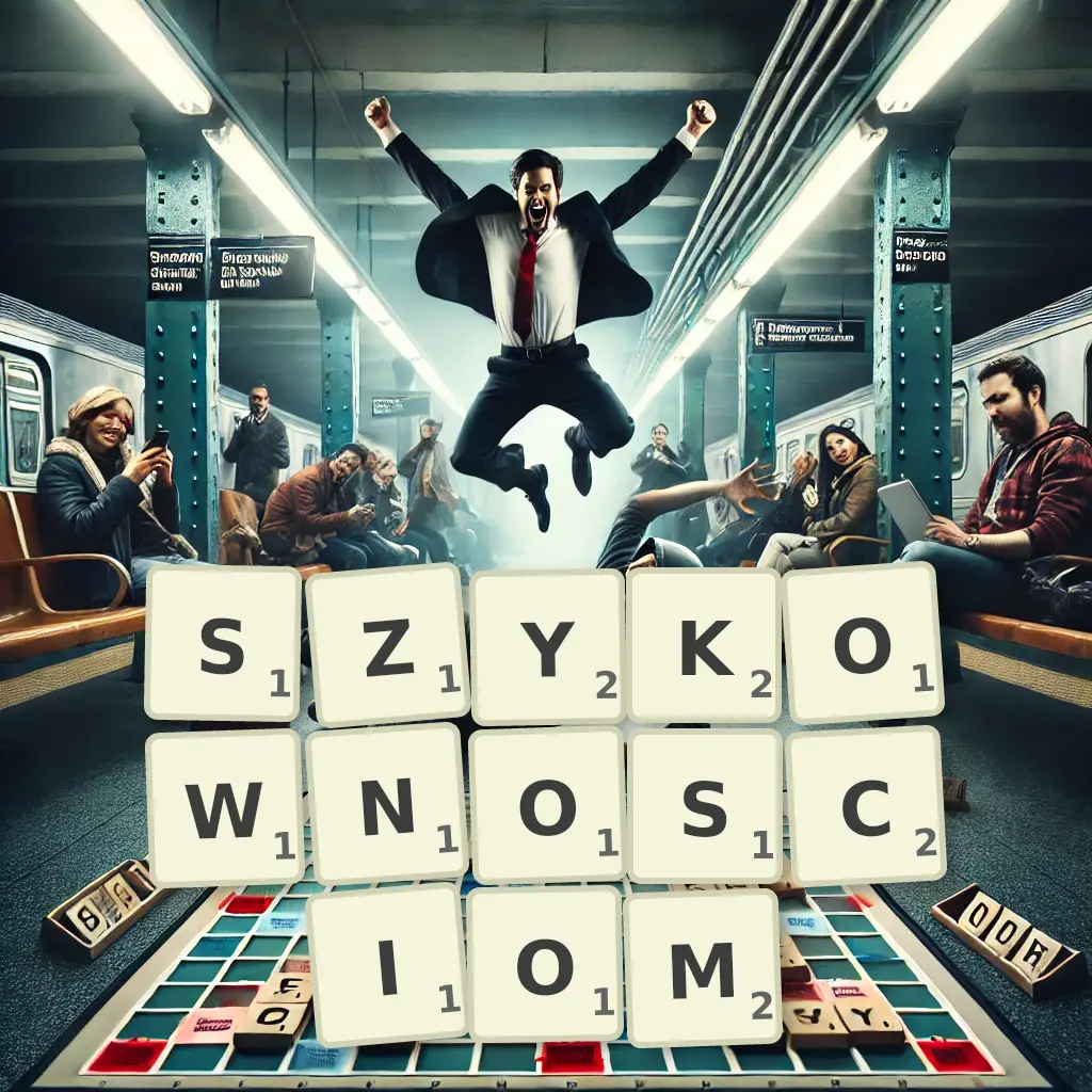 Słowa z liter SZYKOWNOŚCIOM