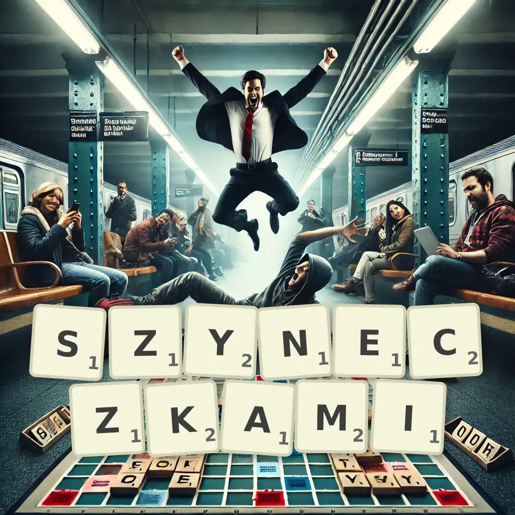 Słowa z liter SZYNECZKAMI