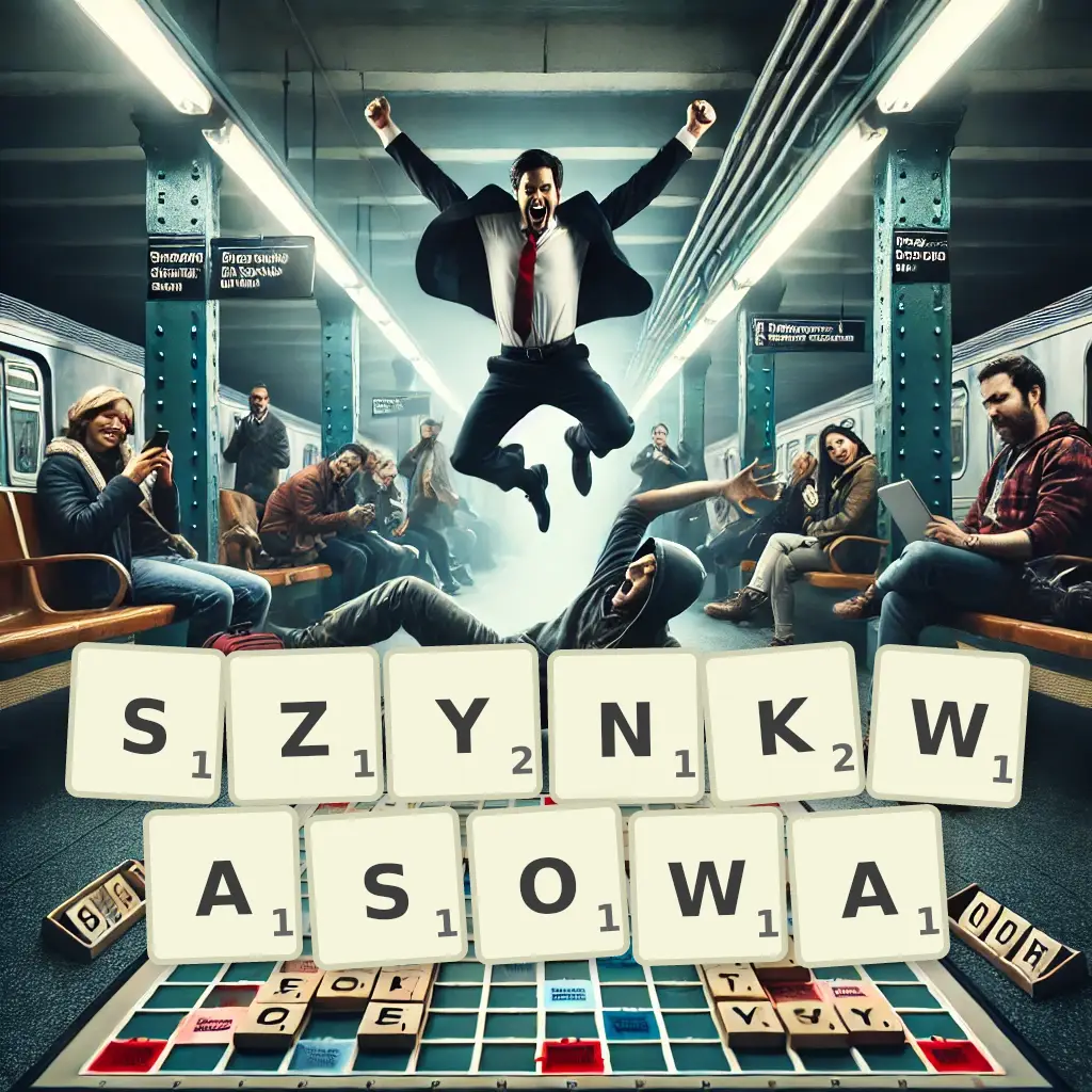 Słowa z liter SZYNKWASOWĄ