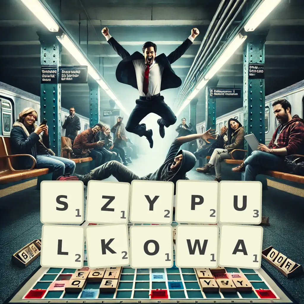 Słowa z liter SZYPUŁKOWĄ