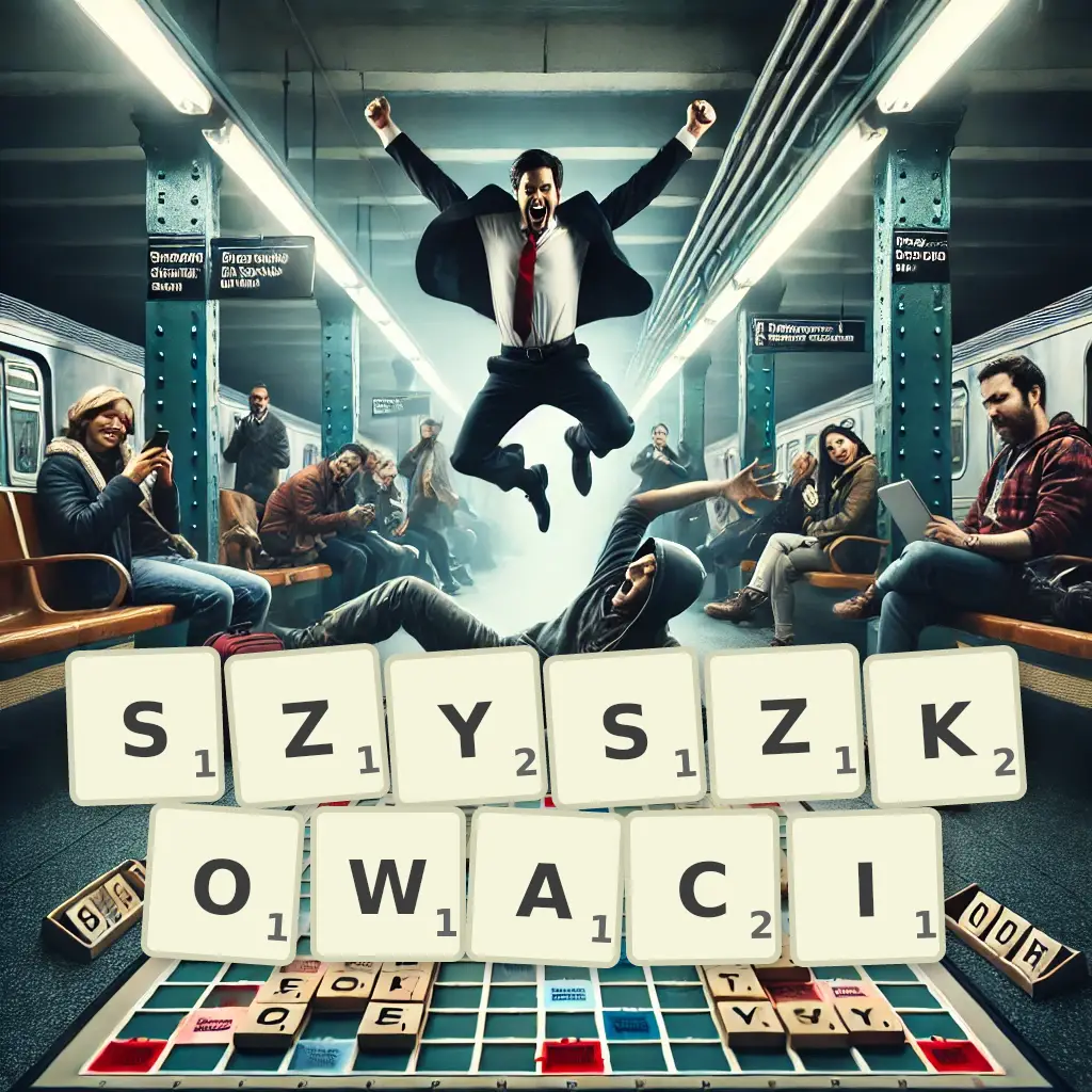 Słowa z liter SZYSZKOWACI