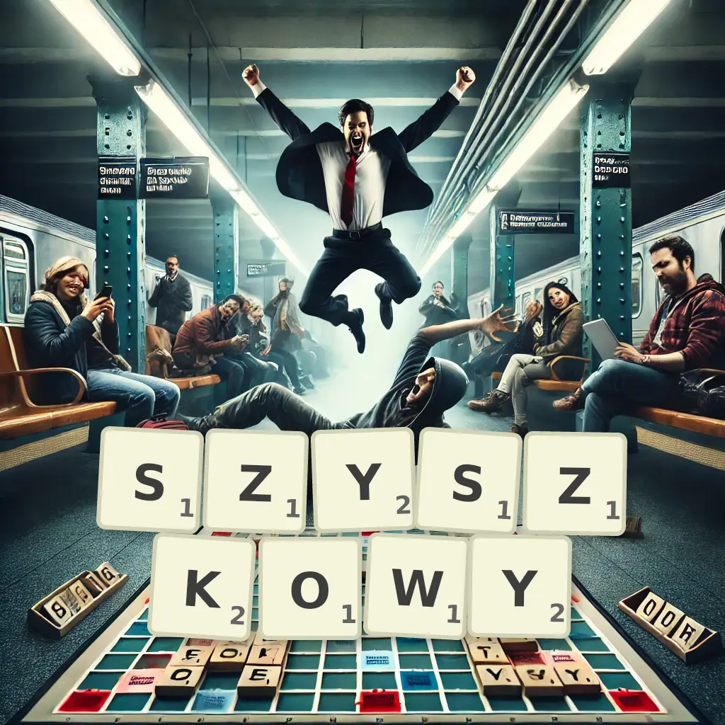 Słowa z liter SZYSZKOWY