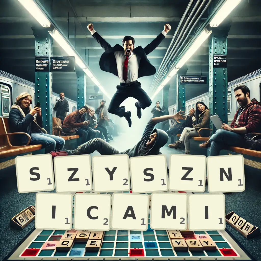 Słowa z liter SZYSZNICAMI