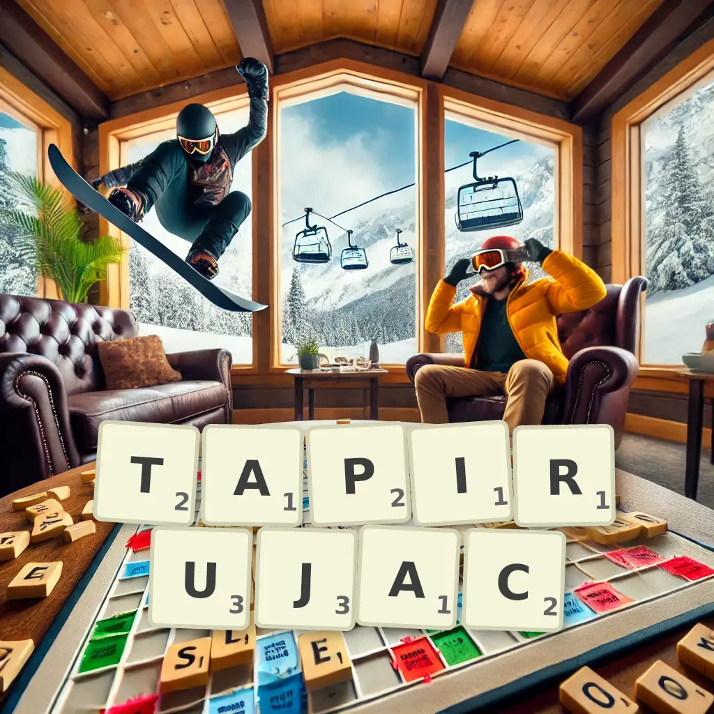 Słowa z liter TAPIRUJĄC
