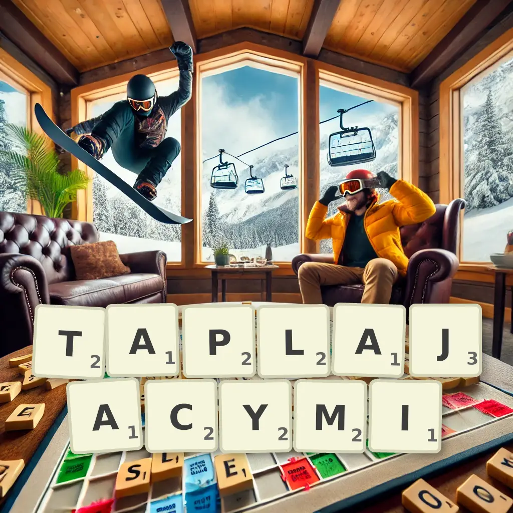 Słowa z liter TAPLAJĄCYMI