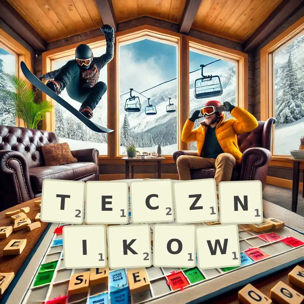 Lista słów z liter TĘCZNIKÓW Słowa z liter TĘCZNIKÓW