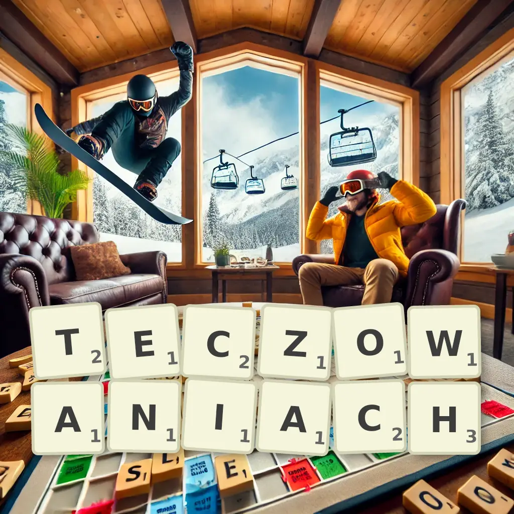 Lista słów z liter TĘCZOWANIACH Słowa z liter TĘCZOWANIACH