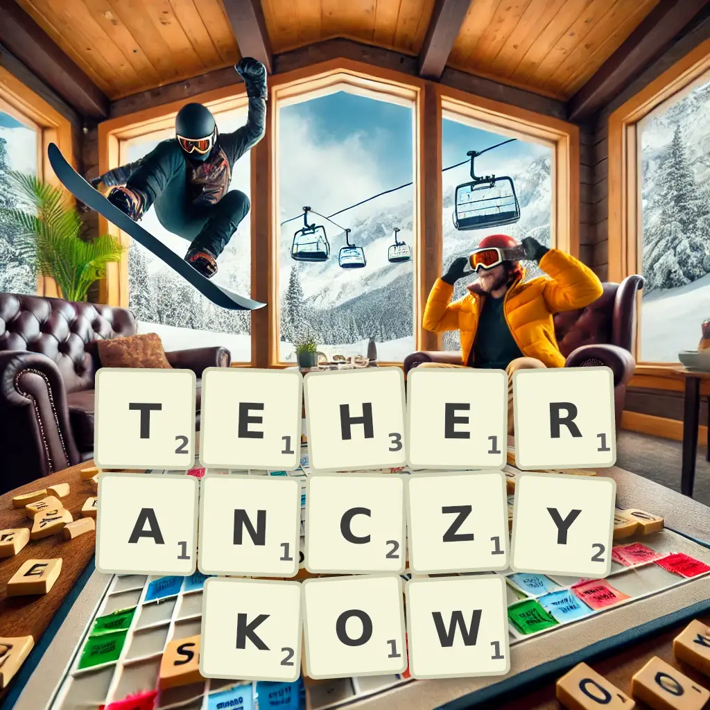 Słowa z liter TEHERAŃCZYKÓW