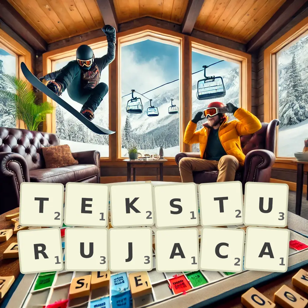 Słowa z liter TEKSTURUJĄCA