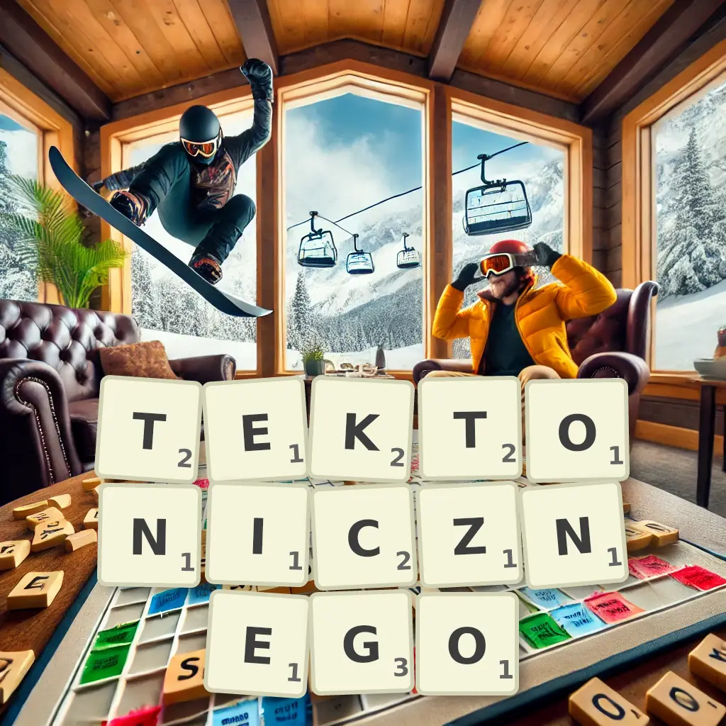 Słowa z liter TEKTONICZNEGO