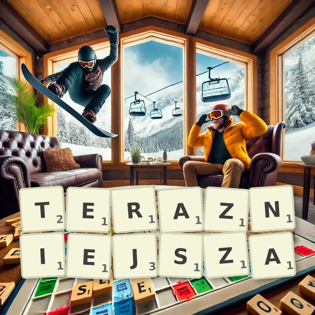 Słowa z liter TERAŹNIEJSZA