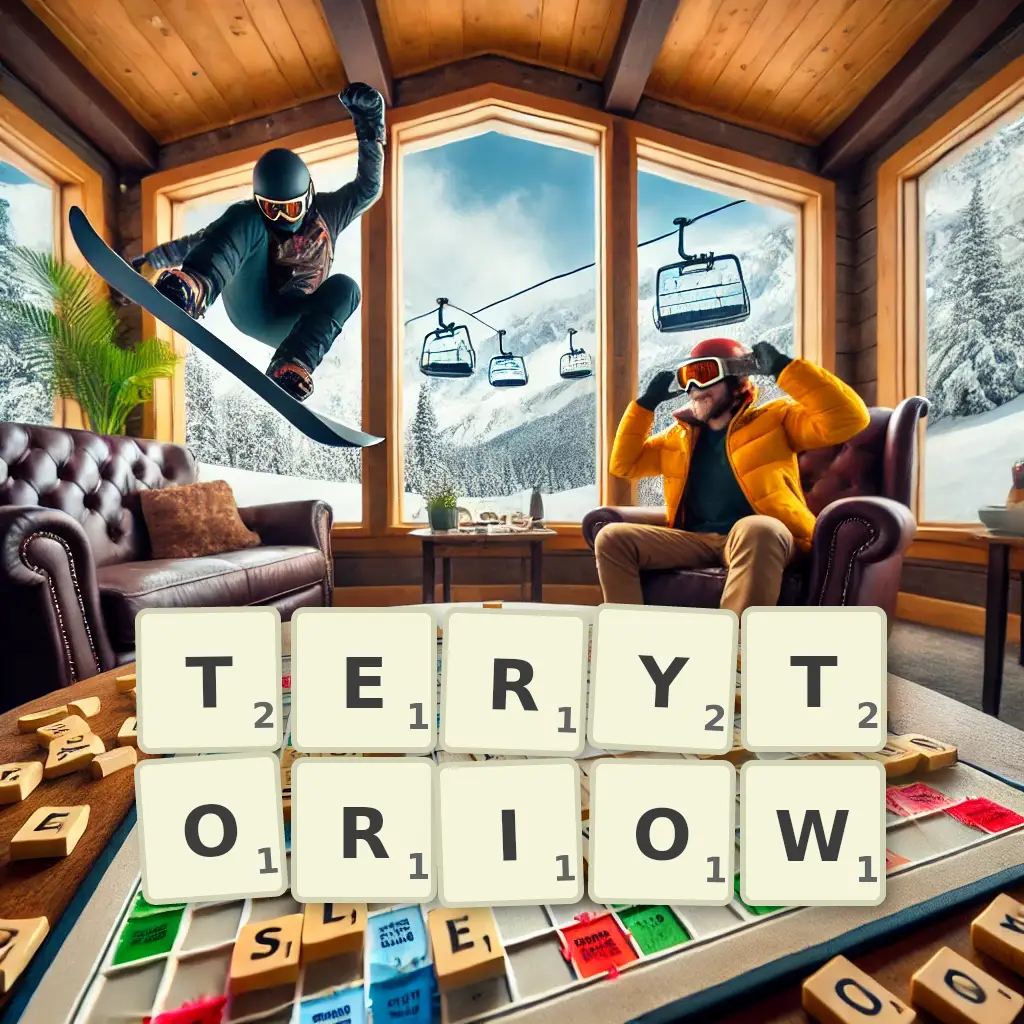 Słowa z liter TERYTORIÓW