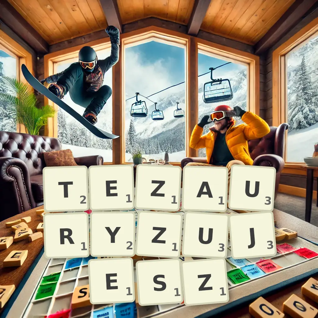 Słowa z liter TEZAURYZUJESZ