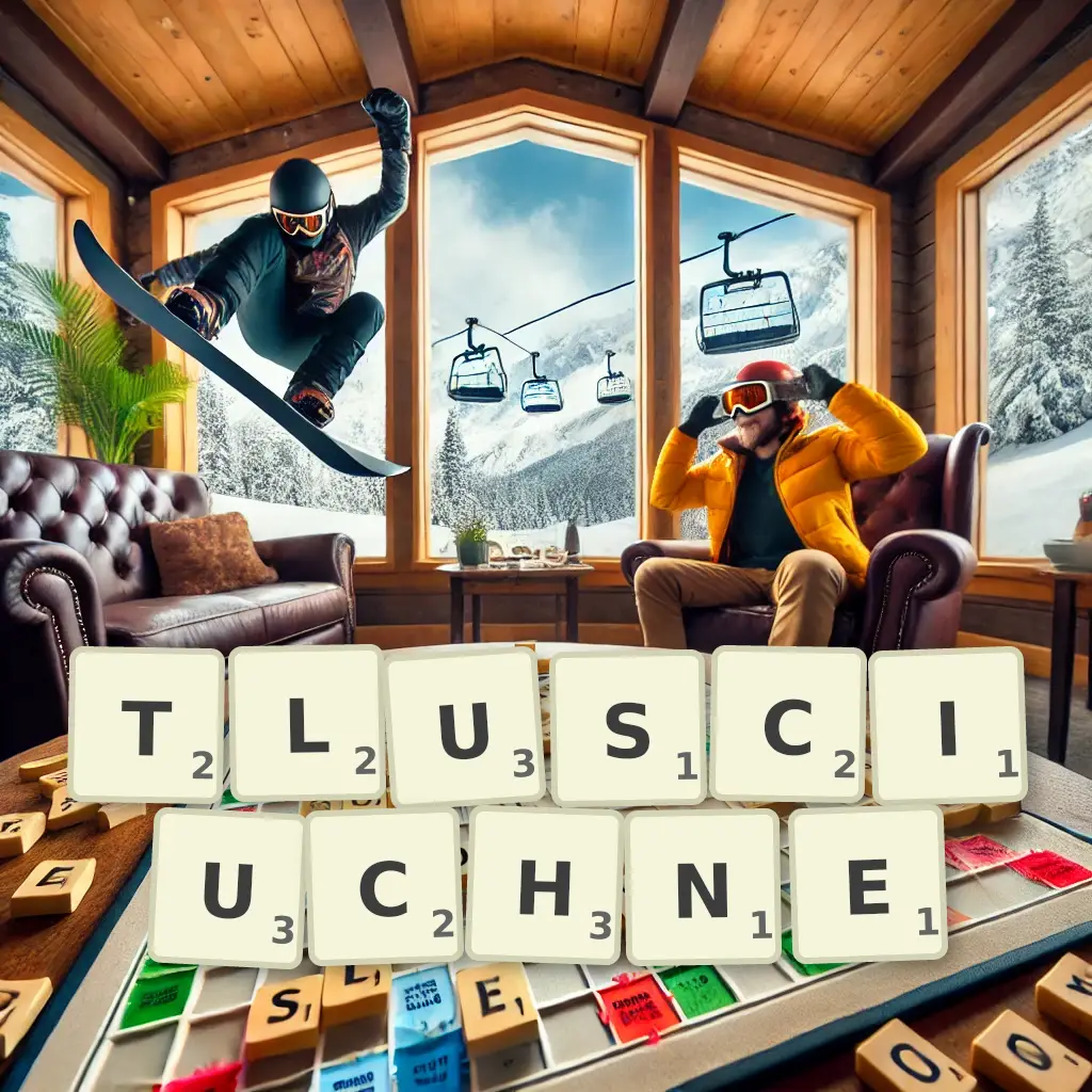 Słowa z liter TŁUŚCIUCHNE