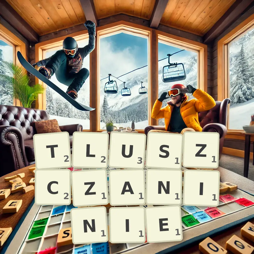 Słowa z liter TŁUSZCZANINIE