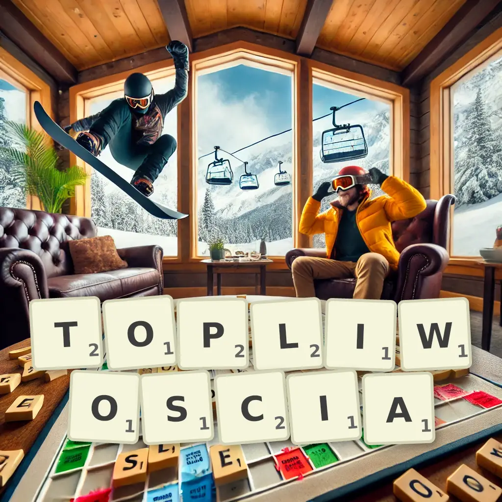 Słowa z liter TOPLIWOŚCIĄ