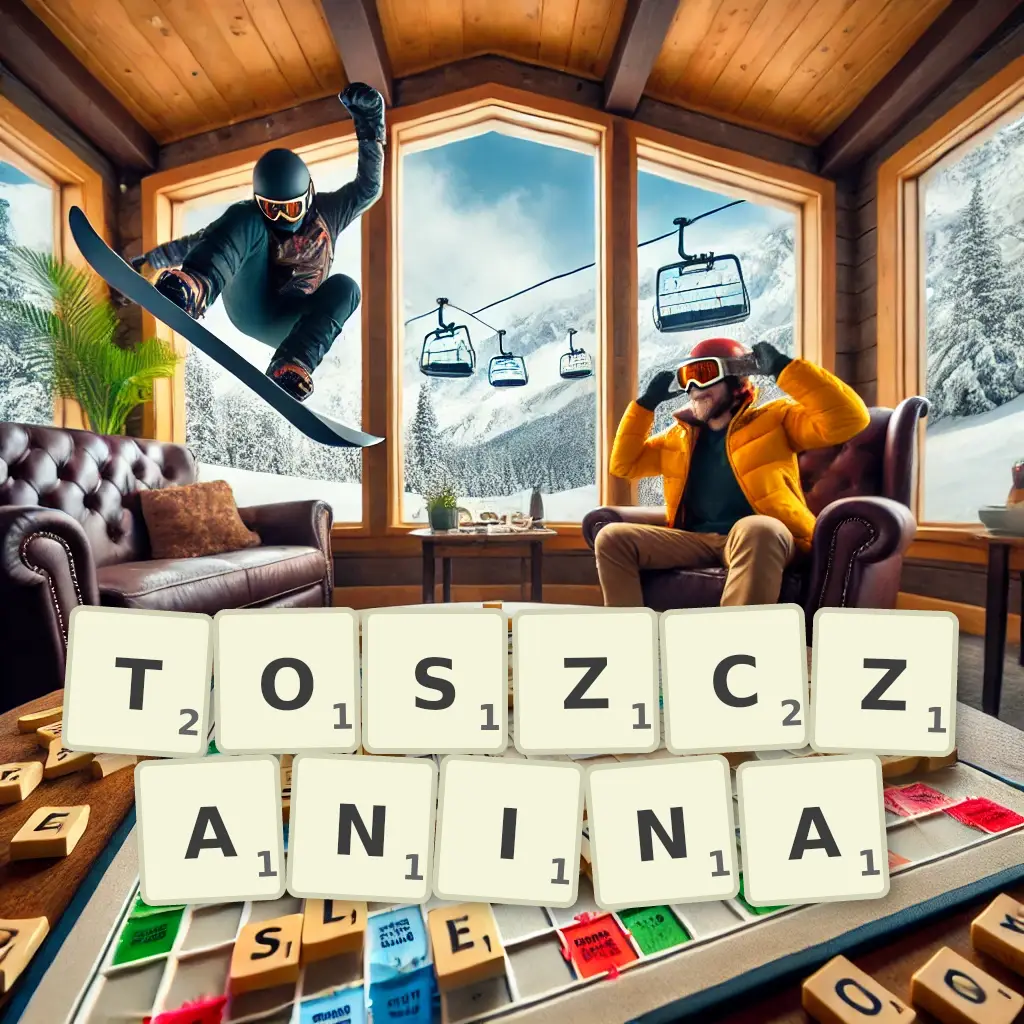 Lista słów z liter TOSZCZANINA Słowa z liter TOSZCZANINA