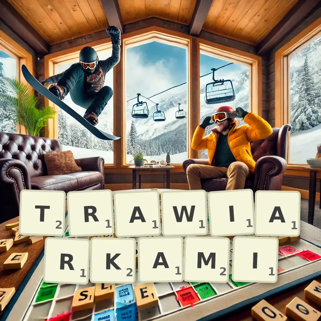 Słowa z liter TRAWIARKAMI