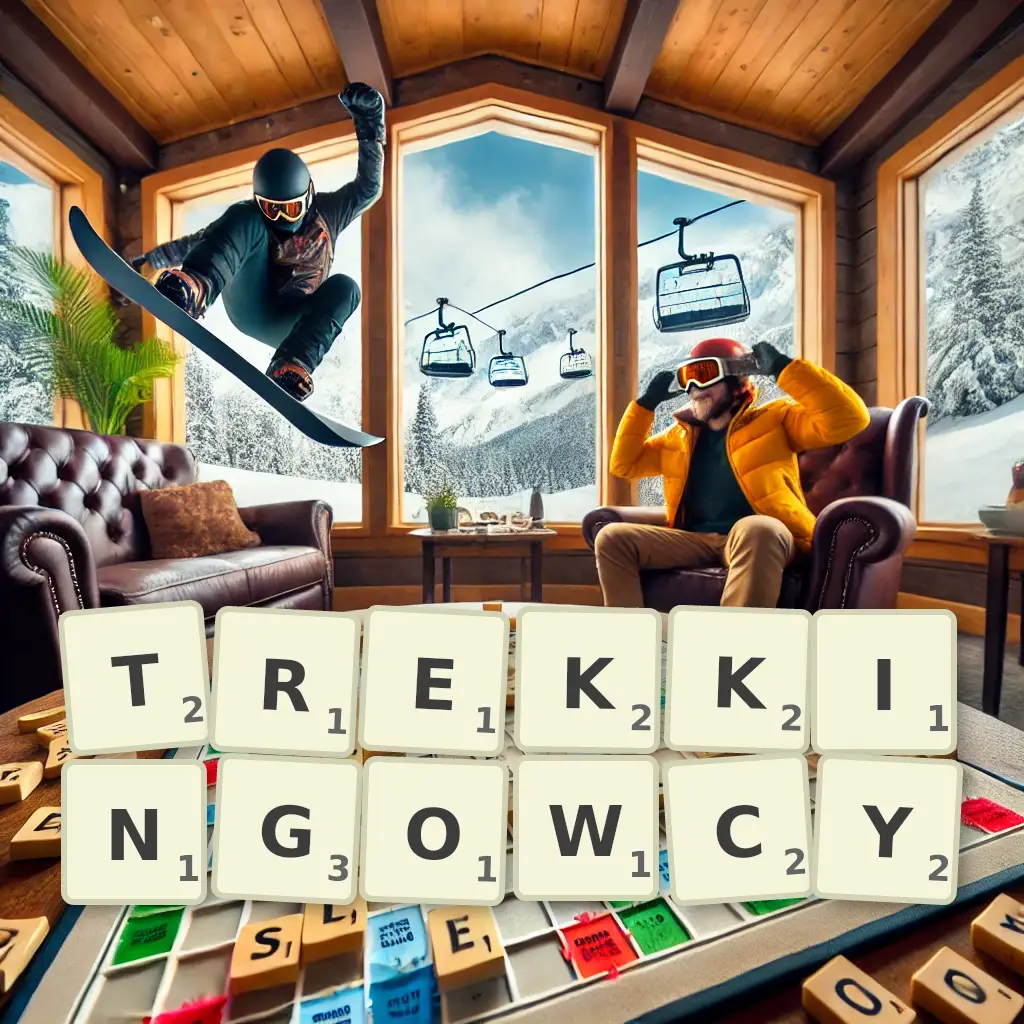 Słowa z liter TREKKINGOWCY