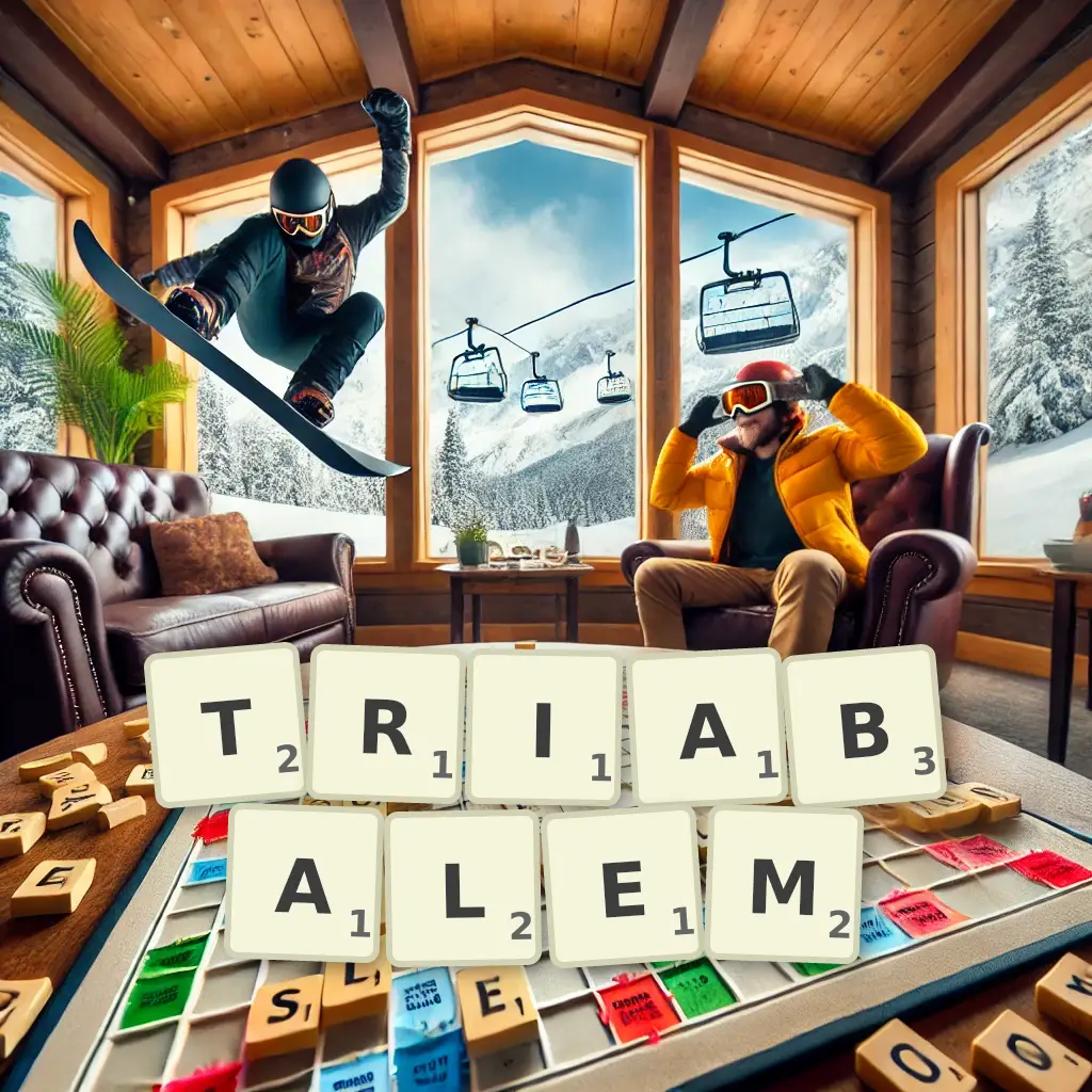Słowa z liter TRIABALEM