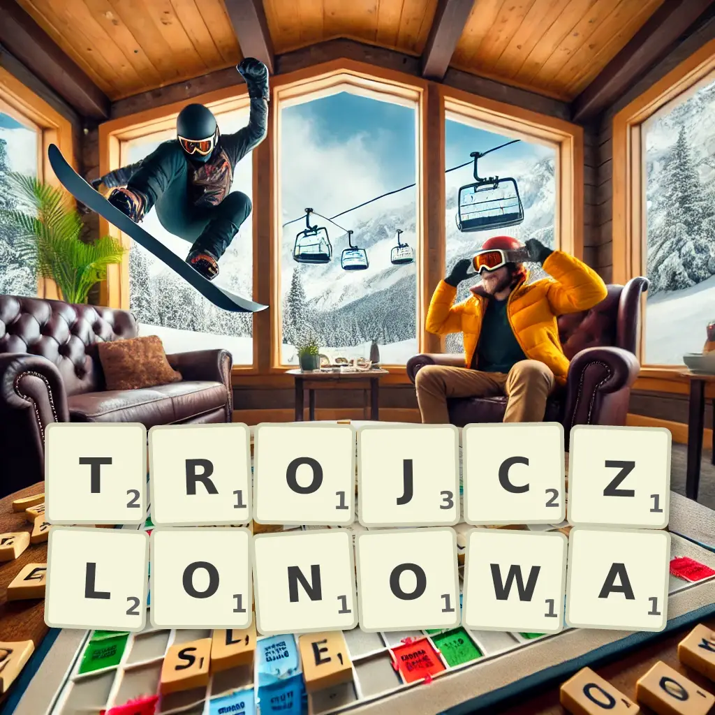 Słowa z liter TRÓJCZŁONOWĄ