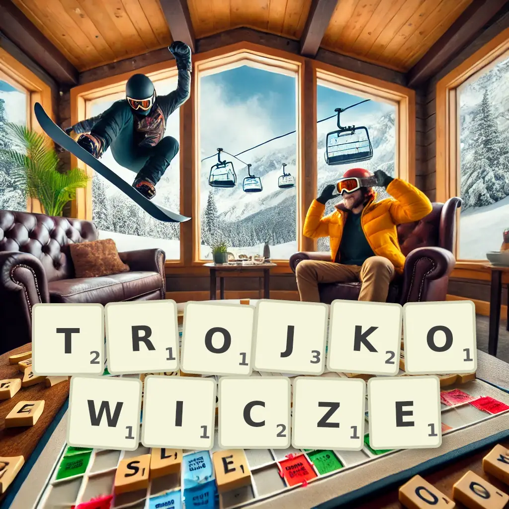 Słowa z liter TRÓJKOWICZE