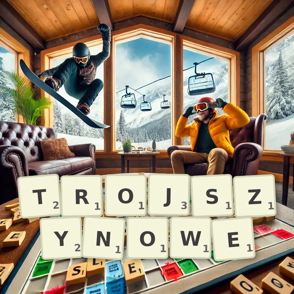 Słowa z liter TRÓJSZYNOWE