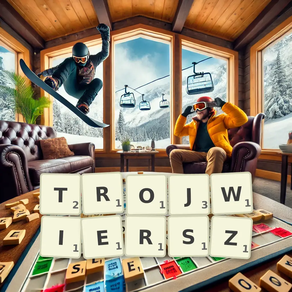Słowa z liter TRÓJWIERSZ