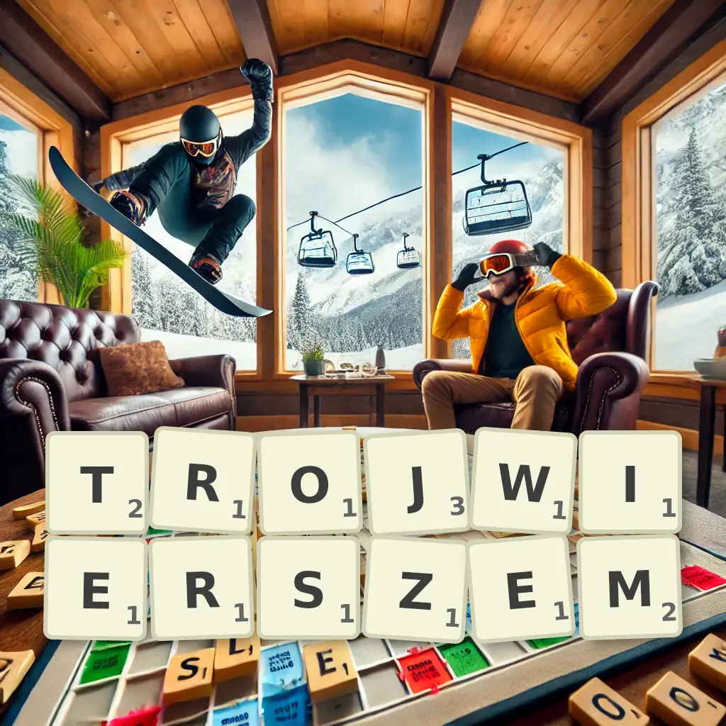 Słowa z liter TRÓJWIERSZEM