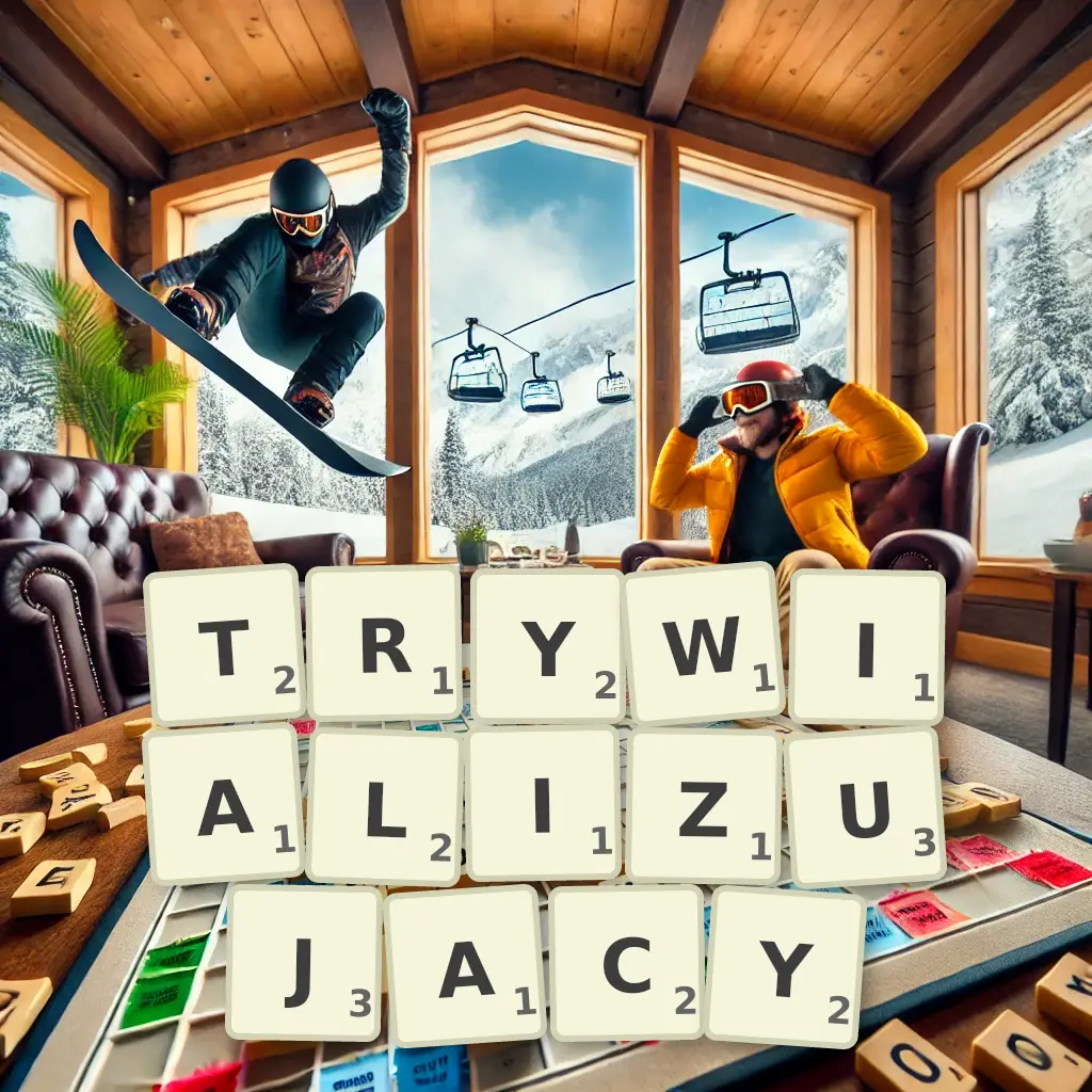 Słowa z liter TRYWIALIZUJĄCY