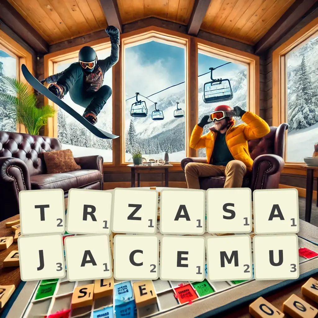 Słowa z liter TRZĄSAJĄCEMU