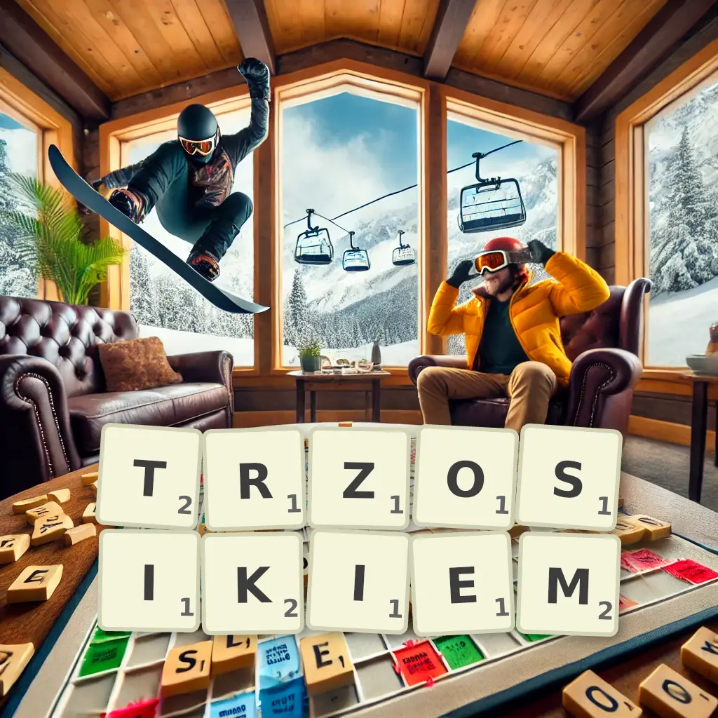 Słowa z liter TRZOSIKIEM