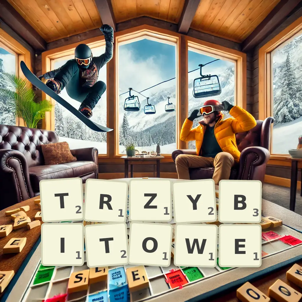 Lista słów z liter TRZYBITOWE Słowa z liter TRZYBITOWE
