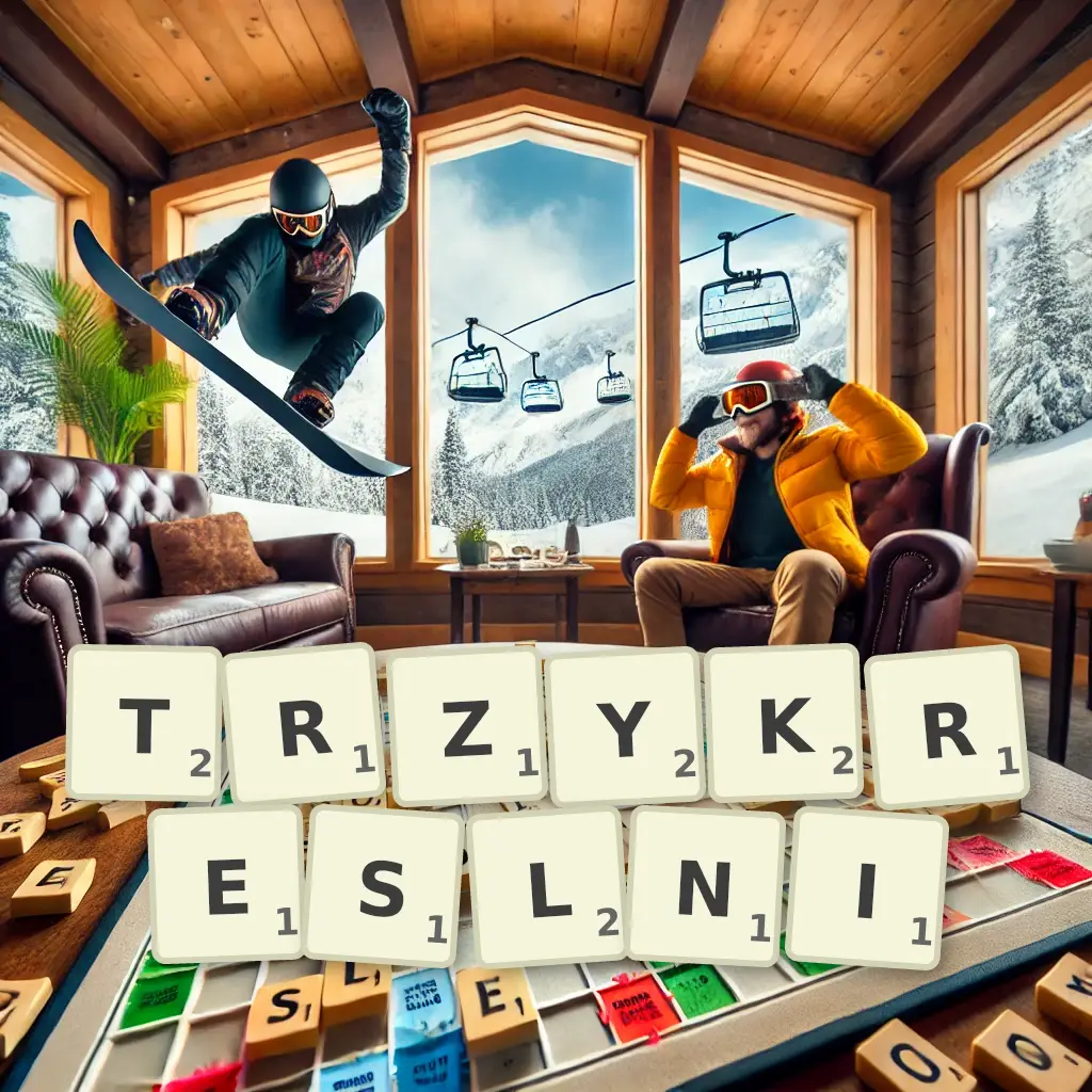 Słowa z liter TRZYKREŚLNI