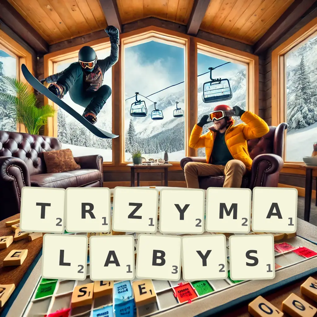 Słowa z liter TRZYMAŁABYŚ