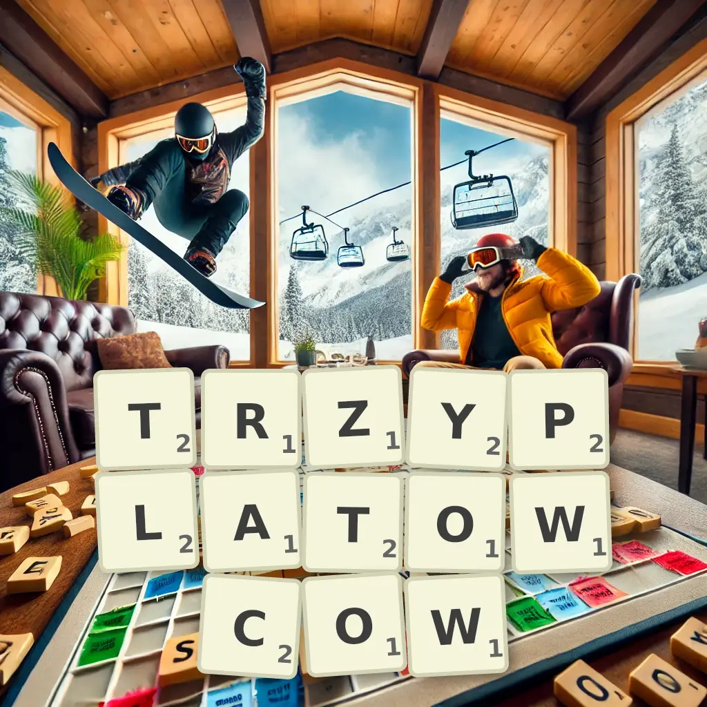 Słowa z liter TRZYPŁATOWCÓW