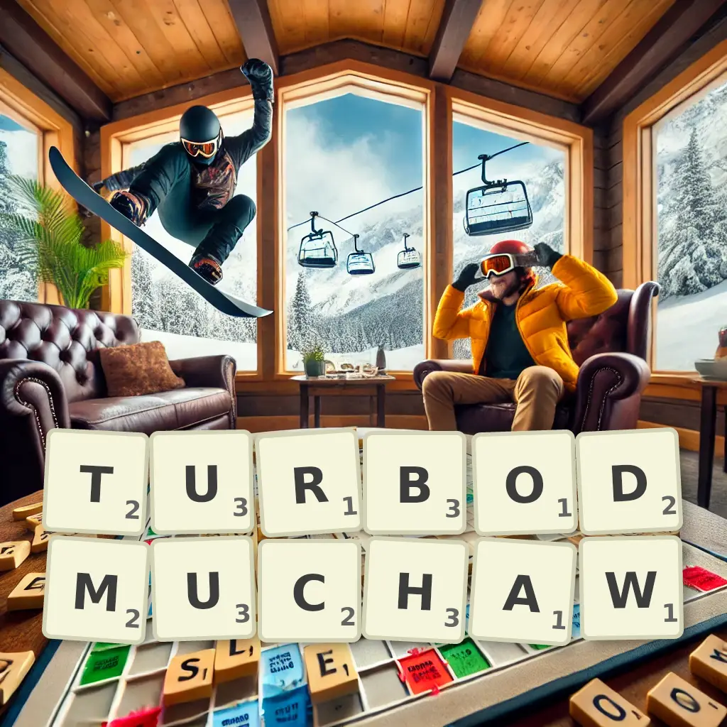Słowa z liter TURBODMUCHAW