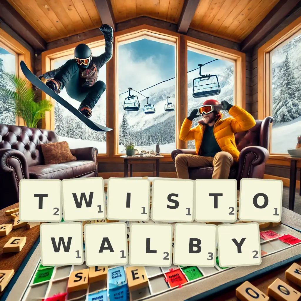 Słowa z liter TWISTOWAŁBY