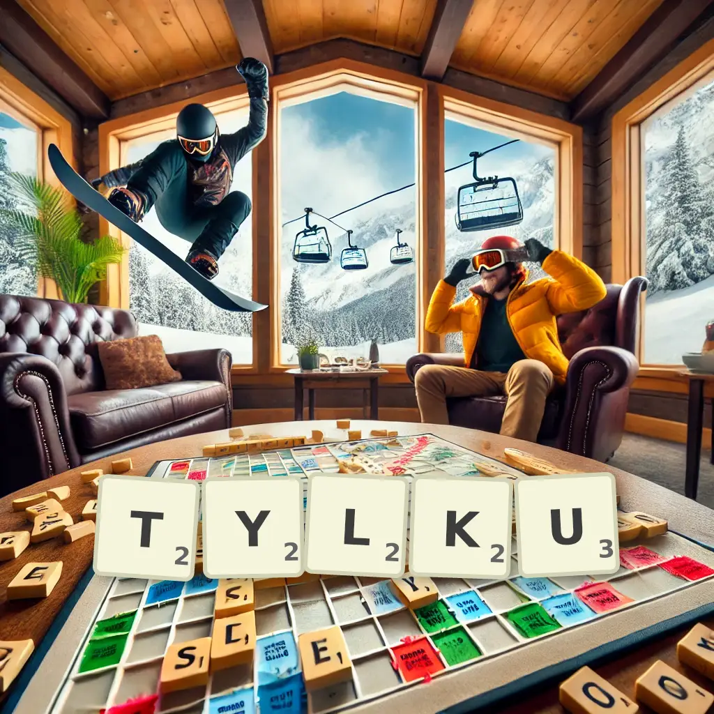 Słowa z liter TYŁKU