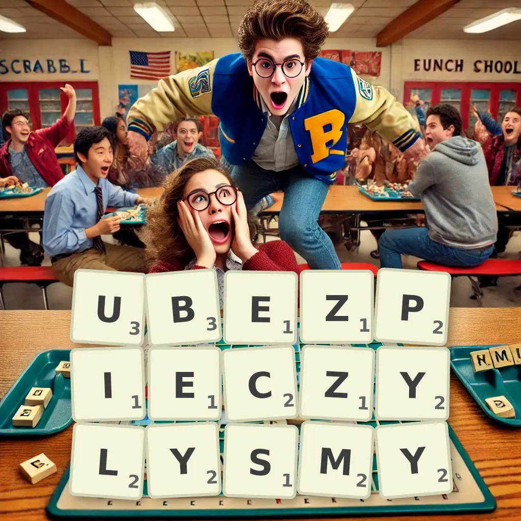 Słowa z liter UBEZPIECZYŁYŚMY