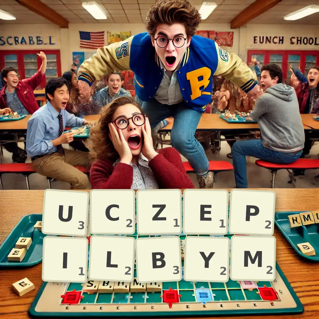 Słowa z liter UCZEPIŁBYM