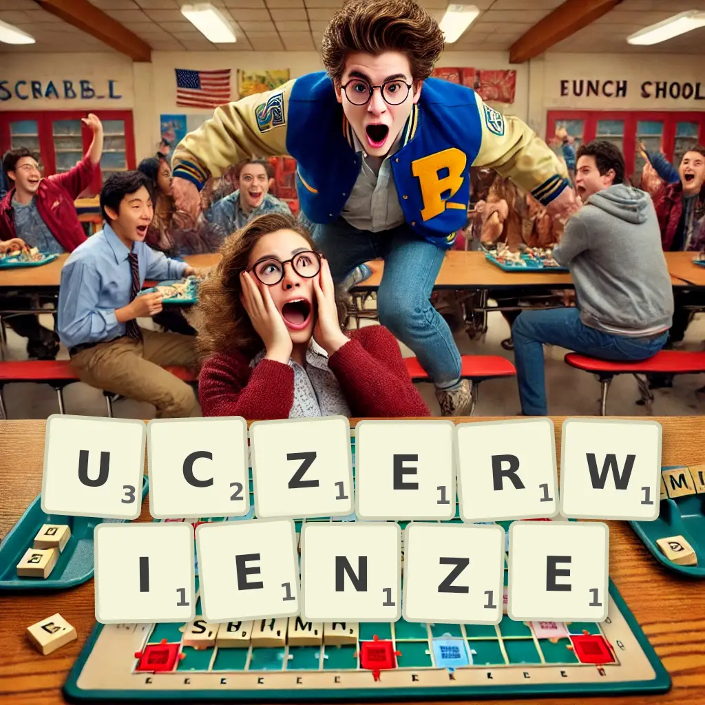 Słowa z liter UCZERWIEŃŻE